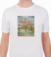 Roze perzikbomen ('Souvenir de Mauve') van Vincent van Gogh T-Shirt