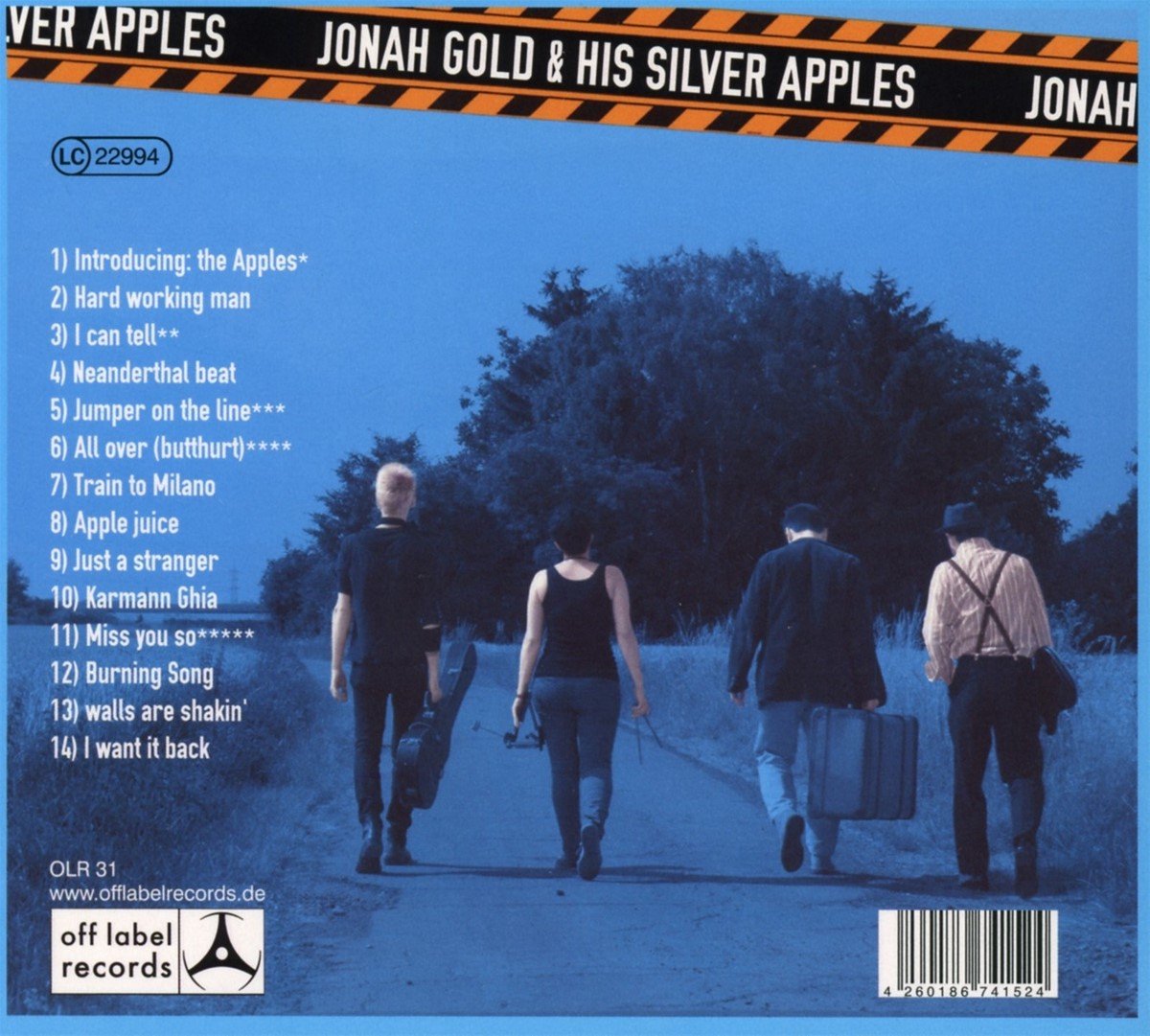 Jonah Gold & His Silver Apples Pollute The Airwaves (CD), Jonah Gold & His Silver...