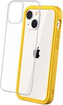Apple iPhone 13 Hoesje - Rhinoshield - MOD NX Serie - Hard Kunststof Backcover - Transparant / Geel - Hoesje Geschikt Voor Apple iPhone 13
