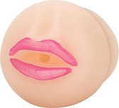 CalExotics - Pure Skin Pump Sleeve Lips - Masturbator Mouth Lichte huidskleur