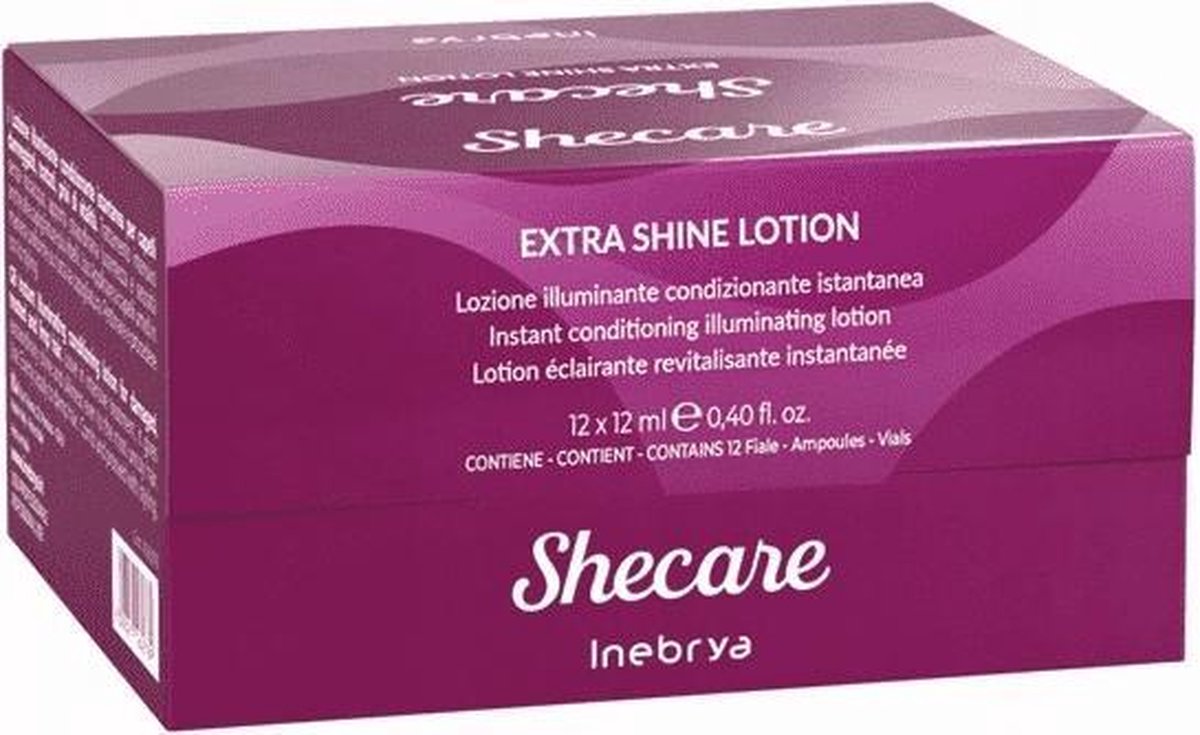 Inebrya - Shecare Repair Extra Shine Lotion 12X12ML
