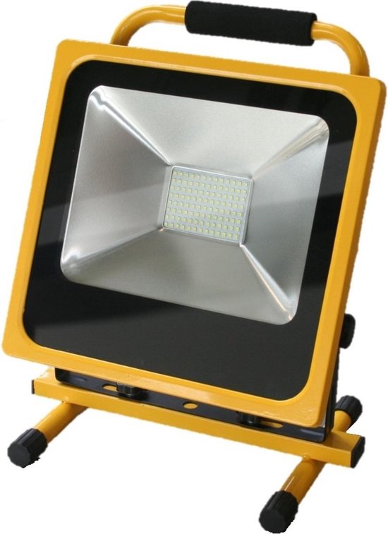 Benson Accu - Oplaadbare LED Bouwlamp - Daglicht - 50 Watt - 3500 Lumen