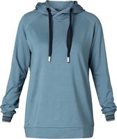 YESTA Bloom Sweatshirt - Blue Grey - maat 3(52)
