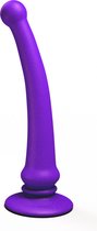 Anaal plug Rapier - Anale stimulator met een glad oppervlak en ronde kop - Lola Toys - BackDoor Edition - Dunne buttplug - Groot - 14cm x 2,5cm - Paars