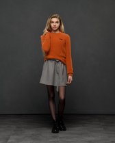 Elle Chic meiden fluffy sweater Oumy Burnt Sienna