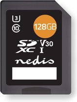 Nedis Geheugenkaart | SDXC | 128 GB | Schrijfsnelheid: 80 MB/s | Leessnelheid: 45 MB/s | UHS-I