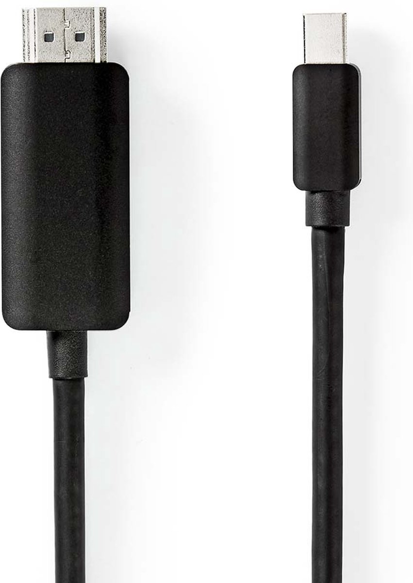 Mini-DisplayPort - HDMI-Kabel | Mini-DisplayPort Male - HDMI Male | 2,0 m | Zwart