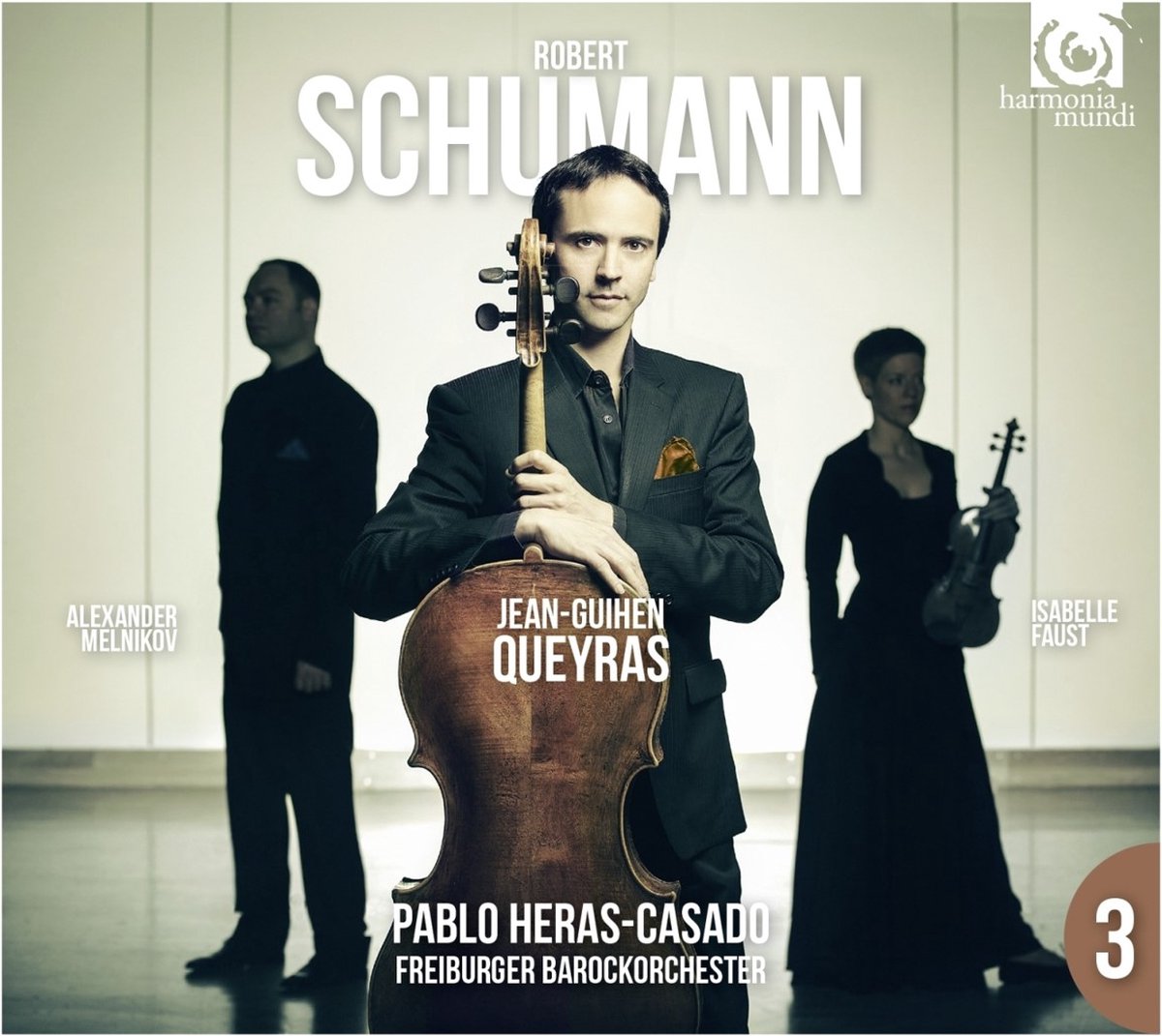 Jean-Guihen Queyras, Isabelle Faust, Alexander Melnikov, Freiburger Barockorchester, Pablo Heras-Casado - Schumann: Cello Concerto (CD)