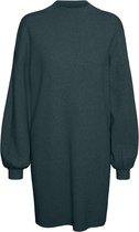 Vero Moda Jurk Vmnancy Ls Funnelneck Dress Ga Boo 10249116 Sea Moss Dames Maat - L