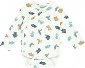 Babylook Romper Overslag Origami Blue