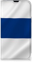 Hoesje Geschikt voor iPhone 13 Bookcase Finse Vlag