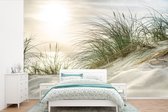 Papier peint - Papiers Papier peint photo Mer des Wadden - Dunes - Soleil - Largeur 360 cm x hauteur 240 cm