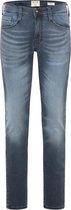 Mustang - Heren Jeans - Lengte 32 - Tapered fit - Stretch - Oregon - Blauw