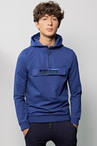Bellaire jongens hoodie met rits Mid Blue