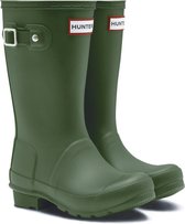 Hunter - Regenlaarzen voor kinderen - Original Kids Wellington - Hunter Groen - maat 34EU