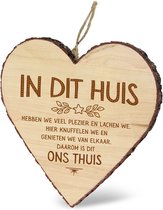 Mijn Hart Hang deco "In dit huis"