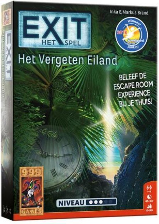 Afbeelding van het spel breinbreker EXIT - Het Vergeten Eiland