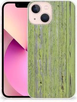 Cover Case Geschikt voor iPhone13 mini Smartphone hoesje Green Wood