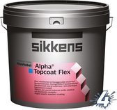 Sikkens Alpha Topcoat Flex 10 liter  - RAL 9010