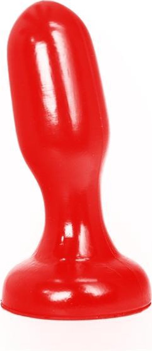 All Black ABR86 Butt Plug - Rood