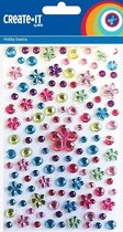 knutselset Create It - Flower Mix 150 stuks