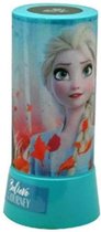 nachtlamp Frozen II meisjes 20 cm blauw