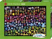 Heye Doodle Rainbow Legpuzzel 1000 stuk(s) Kunst