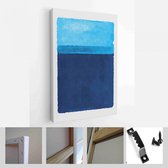 Set van abstracte handgeschilderde illustraties voor briefkaart, Social Media Banner, Brochure Cover Design of wanddecoratie achtergrond. Modern abstract schilderij Artwork - Moder