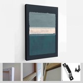 Set van abstracte handgeschilderde illustraties voor wanddecoratie, briefkaart, Social Media Banner, Brochure Cover Design achtergrond - moderne kunst Canvas - verticaal - 18625056