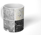 Mok - Marmer - Collage - Luxe - 350 ML - Beker