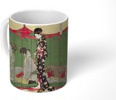 Mok - Japan - Vrouw - Kimono - 350 ML - Beker