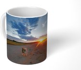 Mok - Pomsky onder de opkomende zon - 350 ML - Beker