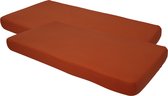 Blush & Blossom Jersey Sienna 60 x 120 cm 2 Stuks Ledikant Hoeslaken TR-BB4028