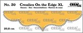 Crealies On the Edge - Extra Large (19 x 25) no. 30 met Dubbele stikst
