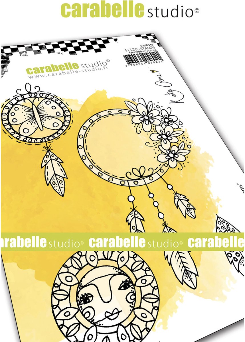 Boho Dreams By Kate Crane Cling Stamp (SA60516)