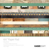 Scrapbook papier - Kaisercraft story book paper pad 16,5x16,5cm