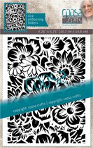 COOSA Crafts Embossing Stencil - Bloem by Margreet