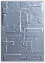 Sizzix 3D Embossing Folder - Textured Impressions - Foundry