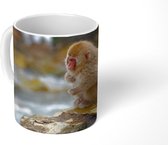 Mok - Japanse babysneeuwaap - 350 ML - Beker