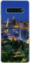 Geschikt voor Samsung Galaxy S10 Lite hoesje - Rotterdam - Nederland - Skyline - Siliconen Telefoonhoesje