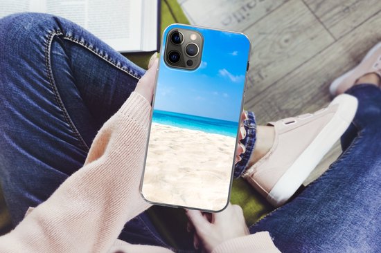 Coque iPhone 12 Pro Max - Plage - Mer - Sable - Siliconen