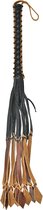 Stylish 22 Tails with 12 Handle - Italian Leather - Bondage Toys