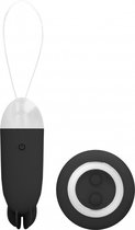 Noah - Dual Rechargeable Vibrating Remote Toy - Black - Eggs
