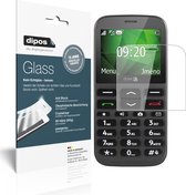 dipos I 2x Pantserfolie helder compatibel met Doro 1370 Beschermfolie 9H screen-protector