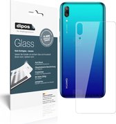 dipos I 2x Pantserfolie helder compatibel met Huawei Y7 Pro (2019) Rückseite Beschermfolie 9H screen-protector