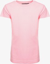 TwoDay basic meisjes T-shirt roze - Roze - Maat 134/140