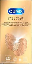 Durex Condooms Nude - Extra Dun - 10 stuks