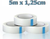 DRM Hypoallergene Medical Wimper Tape 5M - 1.25cm