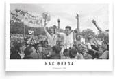 Walljar - NAC Breda supporters '66 - Zwart wit poster