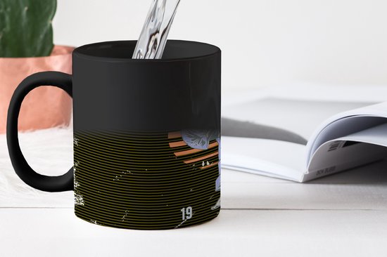 Magic Mug - Photo Heat Mug - Vintage - Sport - Taekwondo - 350 ML